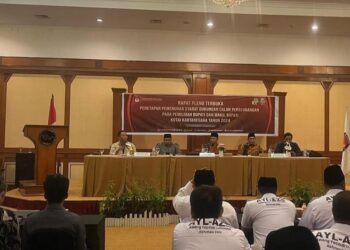 Pasangan Awang Yacob Luthman dan Akhmad Zais di Nyatakan Lolos Jalur Independen Pilkada Kukar 2024