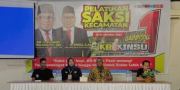 Saksi Tangguh, Kemenangan Pasti: KB-KINSU Siapkan SDM Hadapi Pilkada 2024