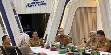 Pjs Bupati Kutim Rapat Zoom Pantau Persiapan Pilkada