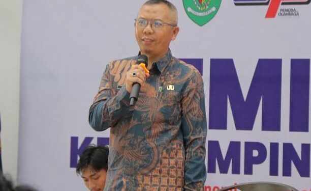 Rasman Sebut Atlet Muda Merupakan Pahlawan Masa Kini