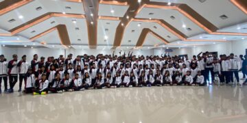 Persiapan Tim Sepakbola Kaltim Menuju Pra POPNas di Kendari