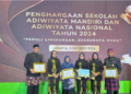 Lima Sekolah di Kutim Sabet Penghargaan Adiwiyata Nasional 2024