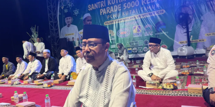 Parade 5000 Rebana Semarakkan Hari Santi Kutim