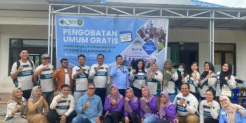 PT GAM Berikan Layanan Pemeriksaan Kesehatan Gratis di Sempayau