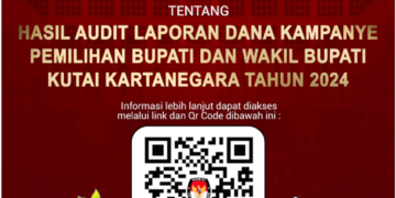 KPU Kukar Umumkan Hasil Audit Dana Kampanye Pilkada 2024, Pastikan Transparansi