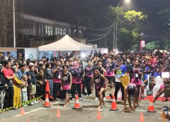 Run Street Ramadan Kukar Idaman Cup 2025 Series 2 Kembali Bergulir, 150 Pelari Beradu Kecepatan di Tengah Malam