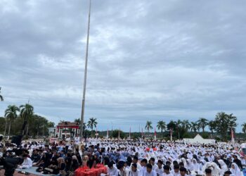 Di Ribuan Pelajar Meriahkan GEMA di Kukar, Tadarus Massal di Bulan Ramadan