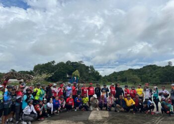 Ratusan Komunitas Sepeda Meriahkan Gowes Halal Bihalal di Kukar