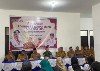 Polindes Loa Lepu Diresmikan, Bupati Kukar Jadi Percontohan Layanan Kesehatan Desa