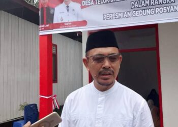 Pemdes Teluk Dalam Fokus Benahi Jalan dan Drainase Dukung Kegiatan Warga