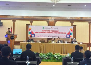 Dispar Kukar Dorong Daya Saing Ekraf Lewat Sertifikasi Videografi Profesional