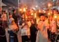 Pawai Obor di Maluhu Jadi Simbol Kebersamaan Sambut Tahun Baru Islam