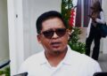 Kepala Dispora Kukar, Aji Ali Husni, memaparkan rencana pengembangan Sistem Satu Data Keolahragaan Kukar