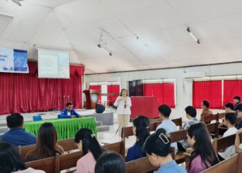 Sosialisasi bahaya narkoba oleh GAMKI Kukar di STT Tenggarong