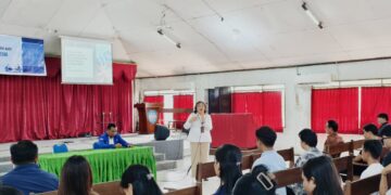 Sosialisasi bahaya narkoba oleh GAMKI Kukar di STT Tenggarong