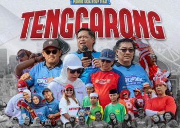 Kegiatan Jalan Santai Forkopimda dan Senam Jantung Sehat digelar di Tenggarong