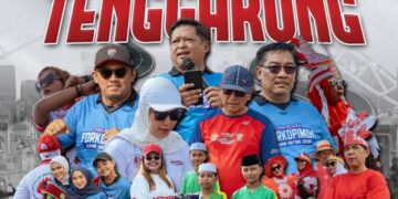 Kegiatan Jalan Santai Forkopimda dan Senam Jantung Sehat digelar di Tenggarong