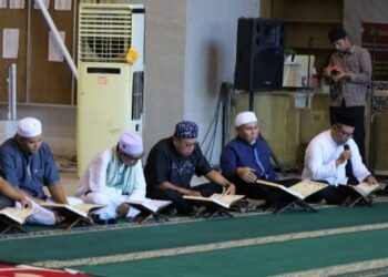Gema Mengaji menjadi momen kebersamaan dan refleksi spiritual bagi pegawai Dispora Kukar