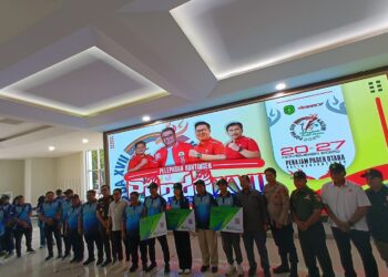 Pelepasan kontingen Kukar menjelang ajang olahraga provinsi
