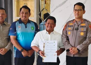 Dispora dan Polres Kukar membuka program “Bintang Pengabdian” bagi pemuda calon anggota Polri