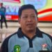 Kepala Dispora Kukar, Aji Ali Husni, meninjau rencana revitalisasi Lapangan Pemuda
