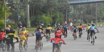 Atlet Kukar menjalani sesi latihan rutin di tengah pembatasan anggaran perjalanan dinas
