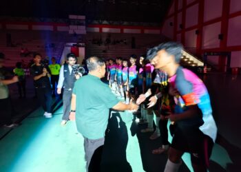 Tim futsal pelajar saat bertanding pada ajang KNPI Cup 2025