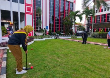 Atlet gateball Kukar berlatih menjelang PORPROV 2025