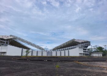 Rencana area pembangunan lapangan gateball di kawasan Stadion Aji Imbut