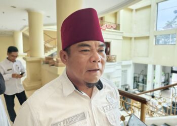 Camat Sebulu memberikan keterangan terkait pembinaan atlet muda