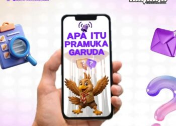 Konten sosialisasi Pramuka Garuda untuk pembinaan kepramukaan