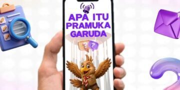 Konten sosialisasi Pramuka Garuda untuk pembinaan kepramukaan