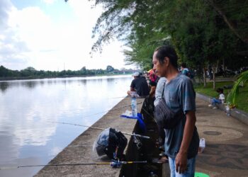 Kegiatan mancing di Kukar yang semakin diminati berbagai kalangan masyarakat