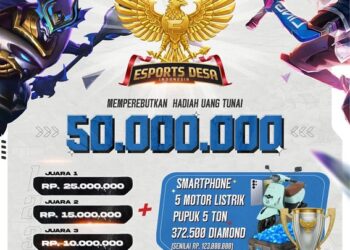 Turnamen Esports Desa Nasional yang diikuti perwakilan Sebulu