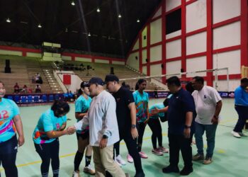 Syafliansyah memantau langsung jalannya turnamen pemuda