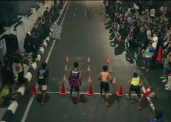 Ilustrasi Event Run Street