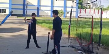 Latihan baseball berjalan dengan semangat tinggi meski fasilitas terbatas, komunitas tetap konsisten