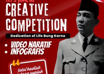 Dari Media Sosial untuk Negeri, Sugiyono Gelar Kompetisi Kreatif Bertema Bung Karno